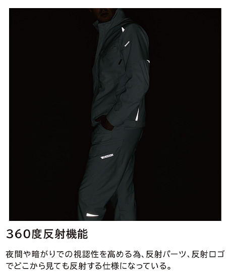 【全3色】TS DESIGN　ドライテックジャケット（JIS T8118制電規格適合・軽量・ストレッチ・男女兼用）
