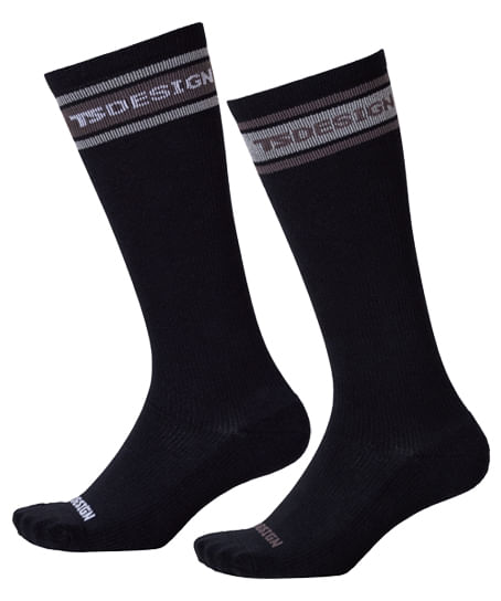 【全1色】TS DESIGN ロングソックス（消臭機能・2足組）