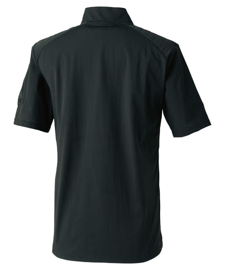 【全1色】TS DESIGN TS DEO ドッツショートスリーブハーフジップ(ストレッチ・消臭・高通気・男女兼用)