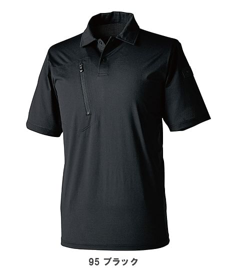 【全1色】TSDESIGN TS DEOドッツショートスリーブポロシャツ（消臭・超高通気・軽量性・UVカット・接触冷感・ストレッチ・男女兼用）