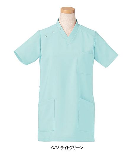【リゼルヴァ】全17色　スクラブ 白衣（制菌・吸汗速乾・制電・男女兼用）