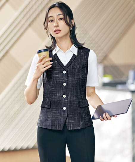 【全２色】ベスト（ストレッチ・消臭・エコ素材）