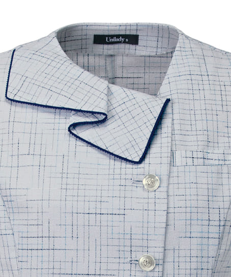 【全2色】半袖オーバーブラウス（ストレッチ・消臭・エコ素材）