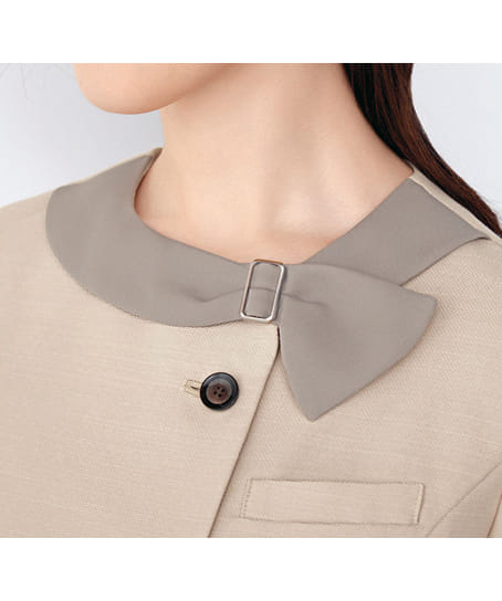 【全２色】半袖オーバーブラウス（ストレッチ・消臭・エコ素材）