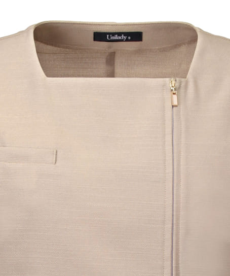 【全2色】七分袖オーバーブラウス（ストレッチ・消臭・エコ素材）