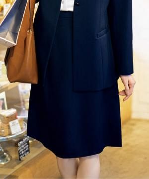 作業服・ワークユニフォームの通販の【ユニデポ 作業着】【全２色】Aラインスカート（ストレッチ・エコ素材）