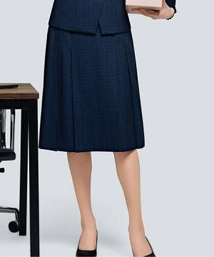 作業服・ワークユニフォームの通販の【ユニデポ 作業着】【全２色】Aラインスカート（ストレッチ・エコ素材）