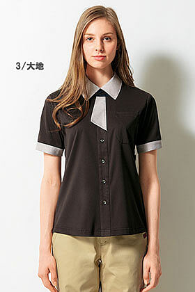 【全5色】半袖ニットシャツ（男女兼用）