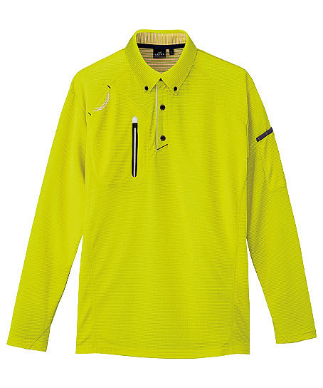 【TULTEX タルテックス】全6色・長袖ボタンダウンポロシャツ（男女兼用）