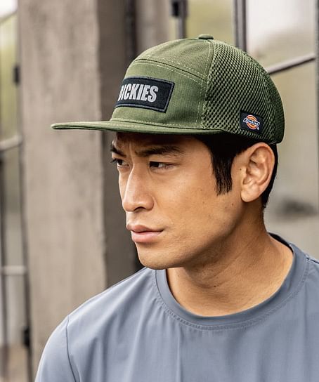 【Dickies】ディッキーズ・全2色反射フラットキャップ（マジックタイプ）
